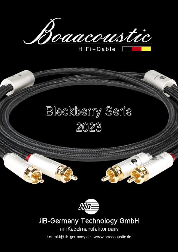 Deutscher Boaacoustic Blackberry Produktkatalog 2023