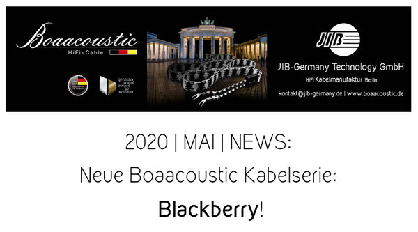 Boaacoustic Blackberry Serie News Mai