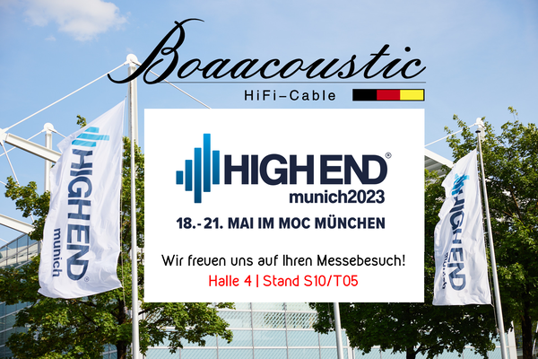 Boaacoustic Teilnahme High End München 2023