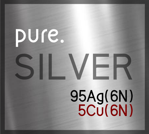 Boaacoustic pure.SILVER Ag(6N) + OCC(6N) Kupfer Innenleiter
